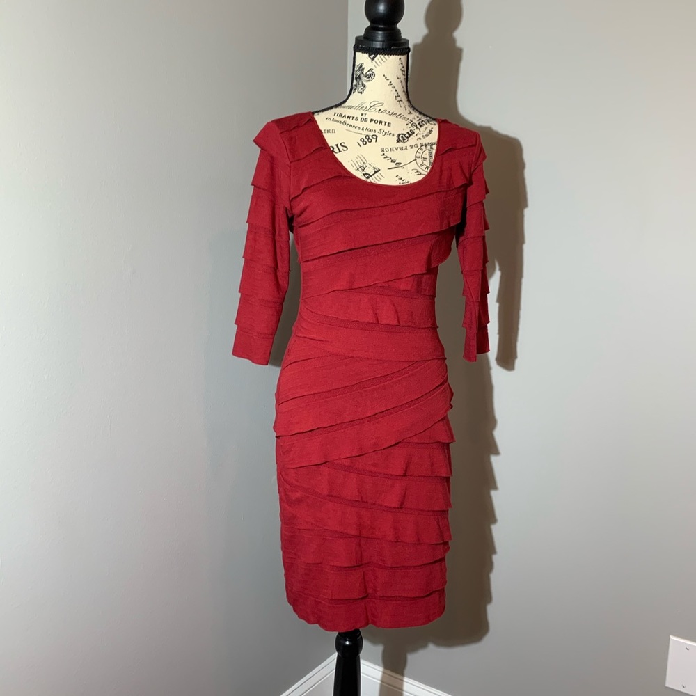 Red dress by Max Studio